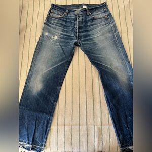 Vintage Distressed Denim